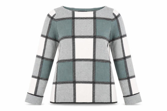 Womens UK Size L Tahari Grey Pullover Jumper