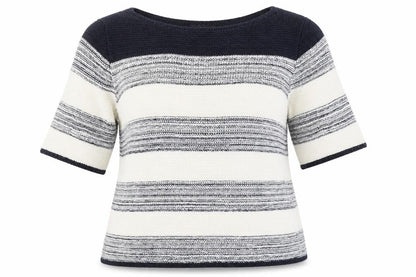 Womens UK Size 12 M&Co Blue Pullover Jumper
