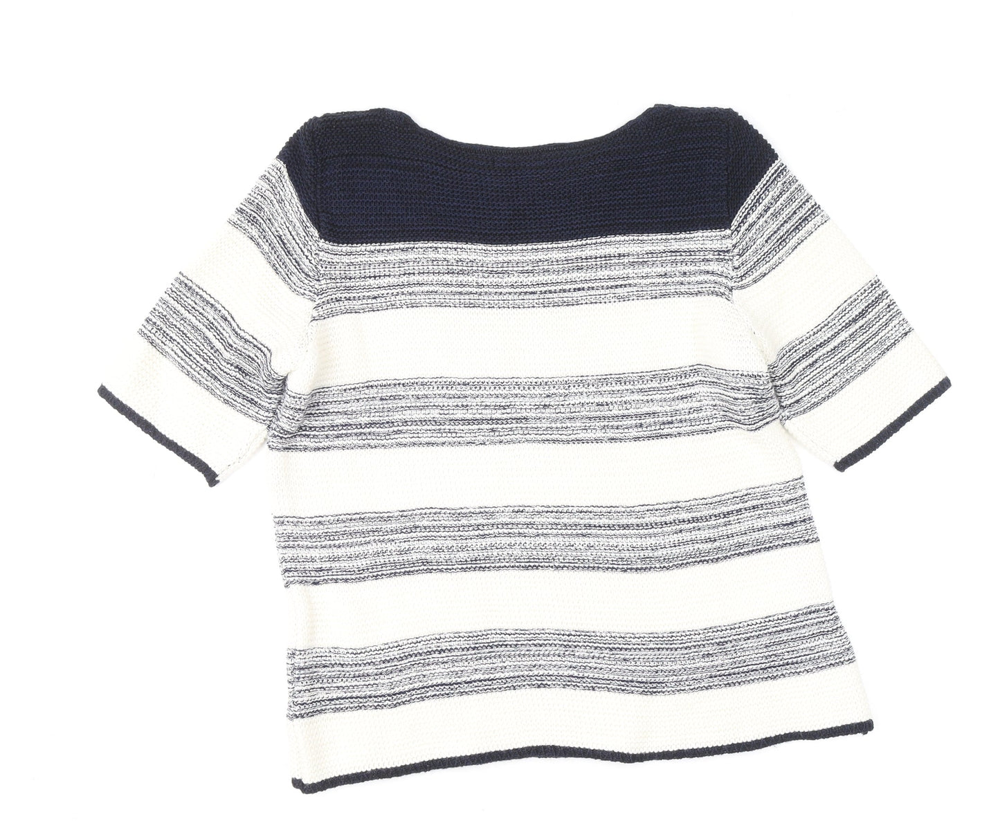 Womens UK Size 12 M&Co Blue Pullover Jumper