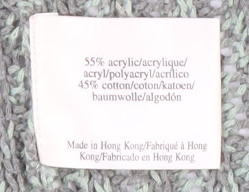 Womens UK Size L Laura Ashley Grey Cardigan Jumper