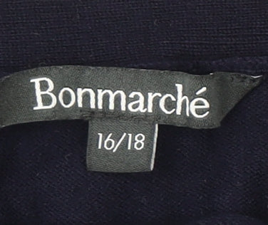 Womens UK Size 18 Bonmarché Blue Pullover Jumper