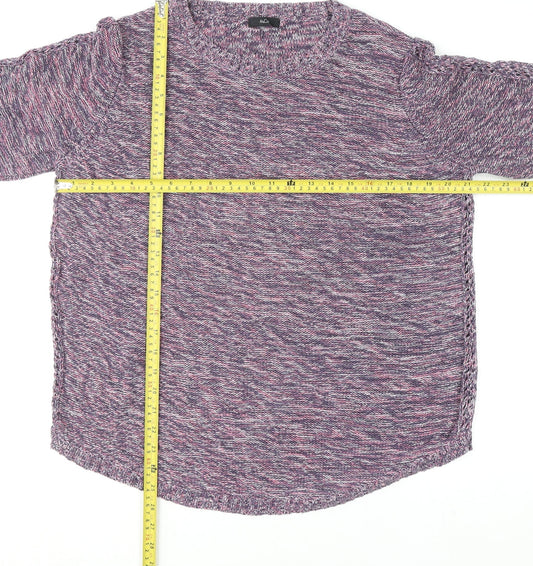 Womens UK Size 10 M&Co Multicoloured Pullover Jumper