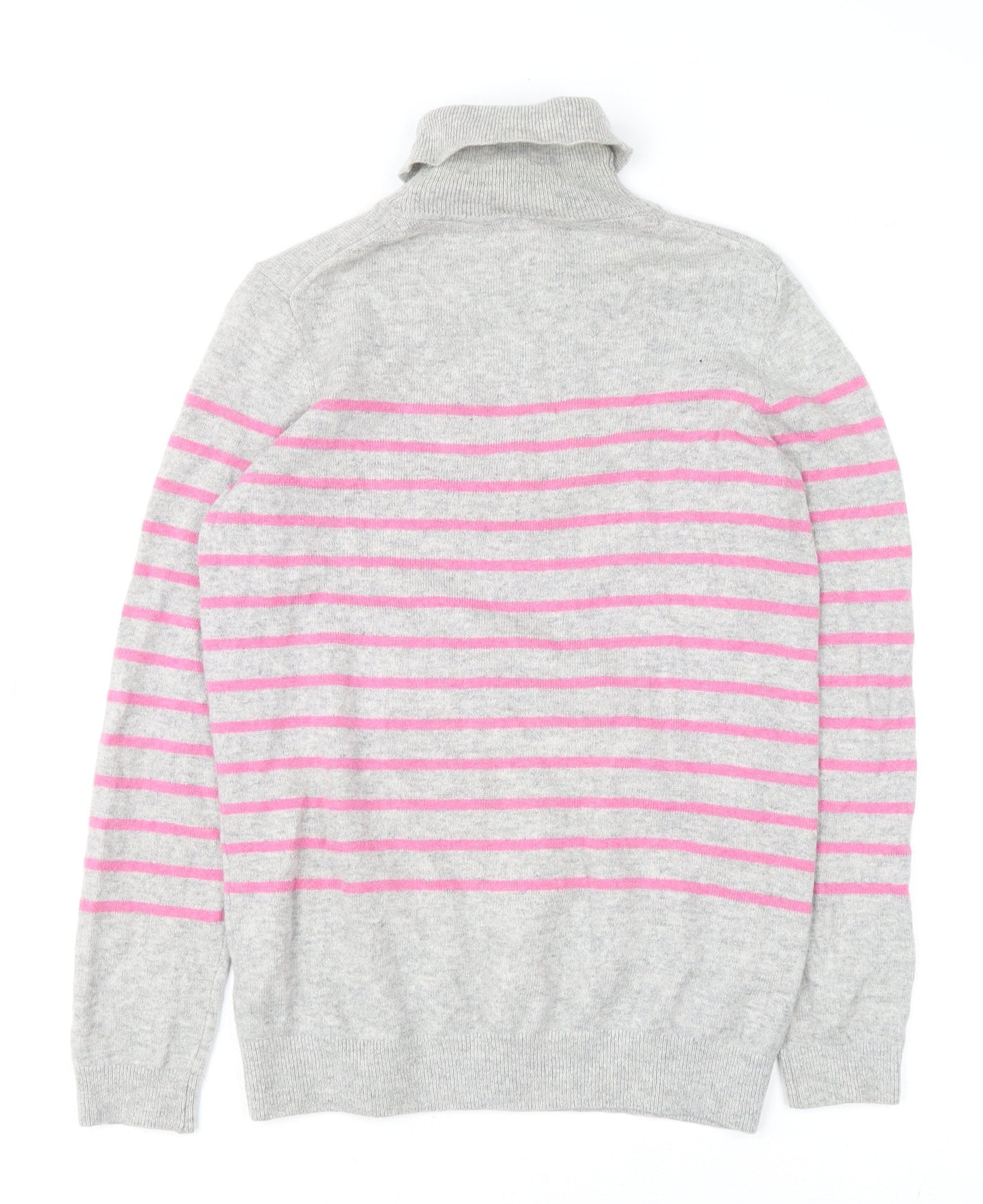 Womens UK Size 10 Crew Clothing Company Grey Pullover Jumper