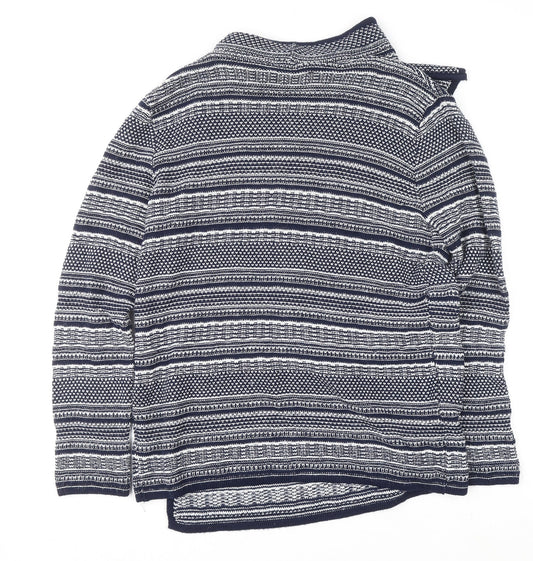 Womens UK Size 16 Marks and Spencer Blue Cardigan Jumper