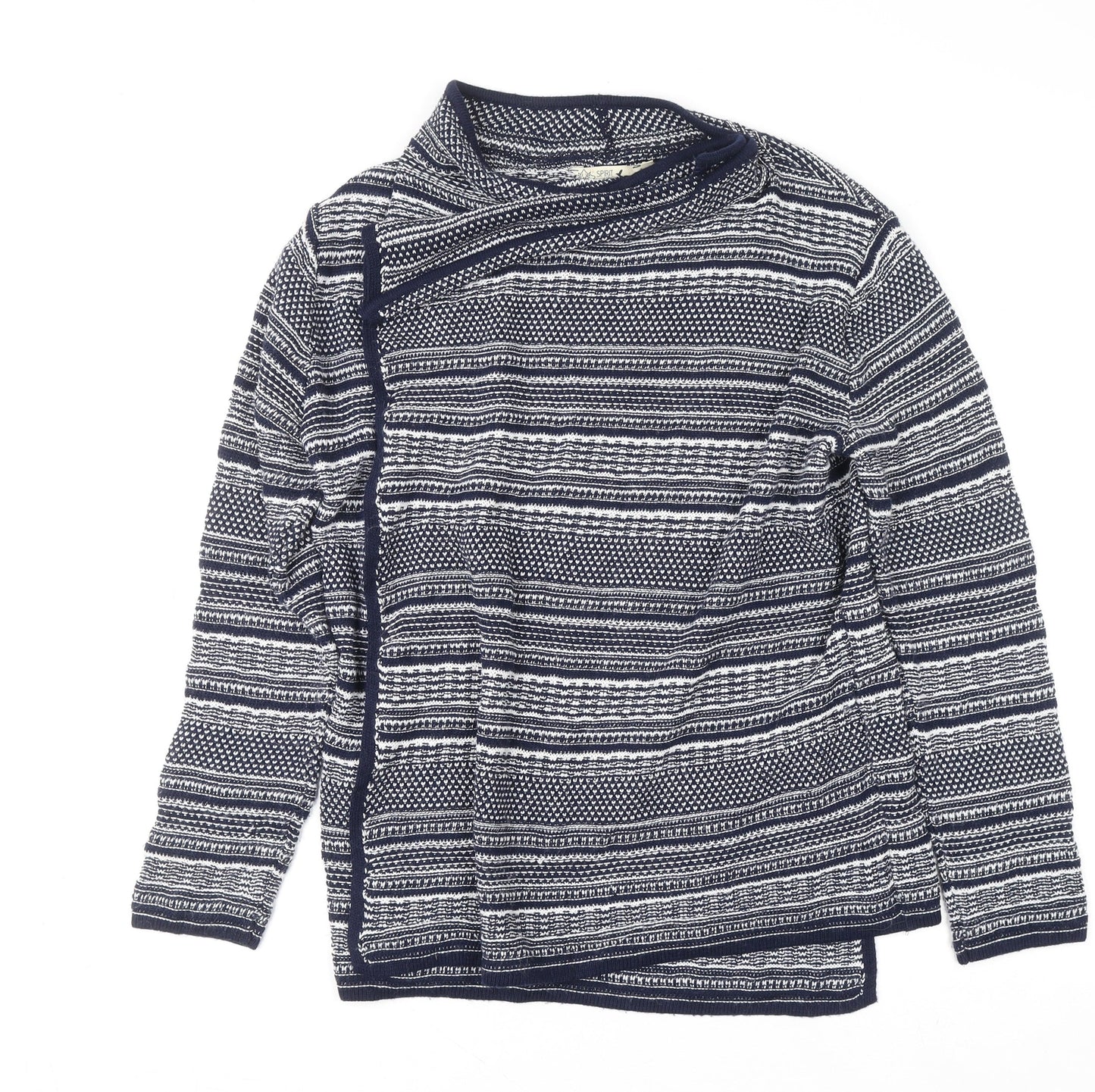 Womens UK Size 16 Marks and Spencer Blue Cardigan Jumper