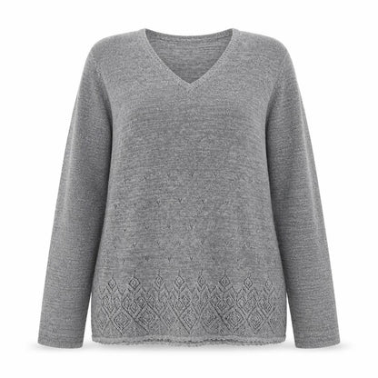 Womens UK Size M NEXT Grey Pullover Jumper