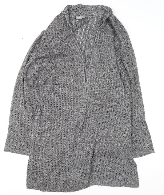 Womens UK Size L Marks and Spencer Grey Cardigan Jumper