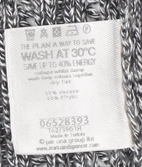 Womens UK Size L Marks and Spencer Grey Cardigan Jumper