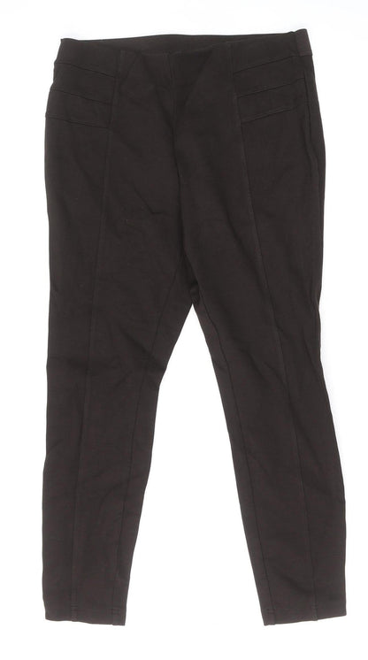 Womens UK Size M Dunnes  Ankle Black Leggings
