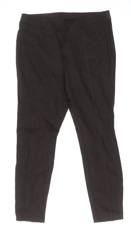 Womens UK Size M Dunnes  Ankle Black Leggings
