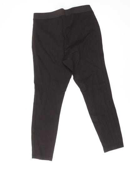 Womens UK Size M Dunnes  Ankle Black Leggings