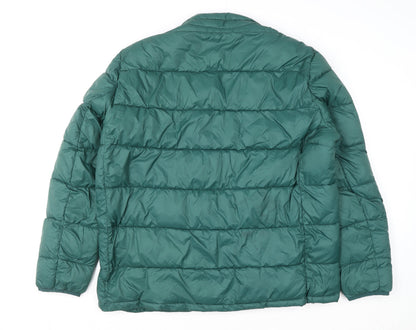 Womens UK Size 3XL Dunnes Stores Green Puffer Jacket