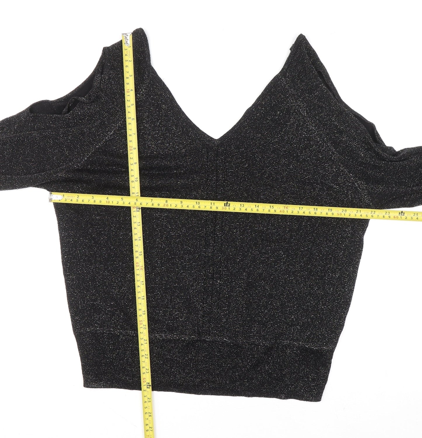 Womens UK Size 14 NEXT Black Camisole Blouse