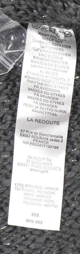 Womens UK Size 14/16 ANNE WEYBURN Grey Cardigan Jumper