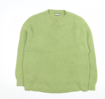 Womens UK Size S KUOSE Green Pullover Jumper