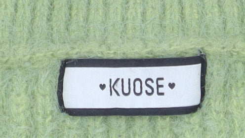 Womens UK Size S KUOSE Green Pullover Jumper