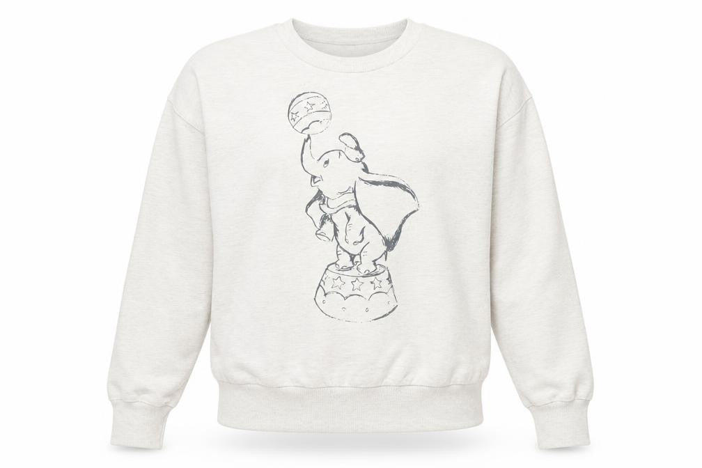 Womens UK Size S Disney Beige Pullover Sweatshirt