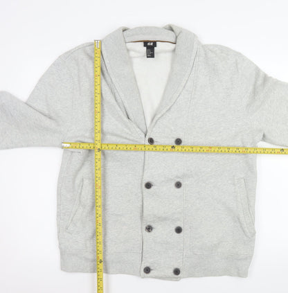 Mens UK Size XL H&M Grey Basic Jacket