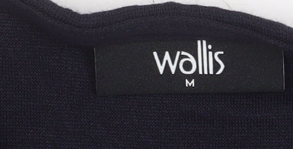 Womens UK Size M Wallis Blue Basic Jacket