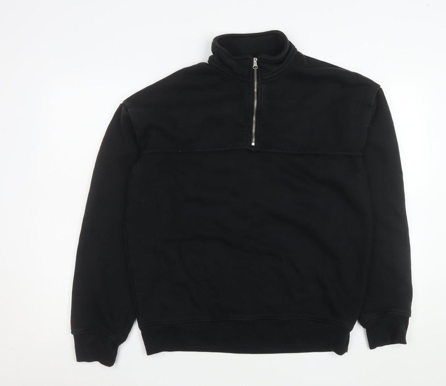 Mens UK Size S FOREVER 21 Black Pullover Sweatshirt