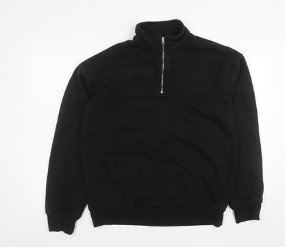 Mens UK Size S FOREVER 21 Black Pullover Sweatshirt
