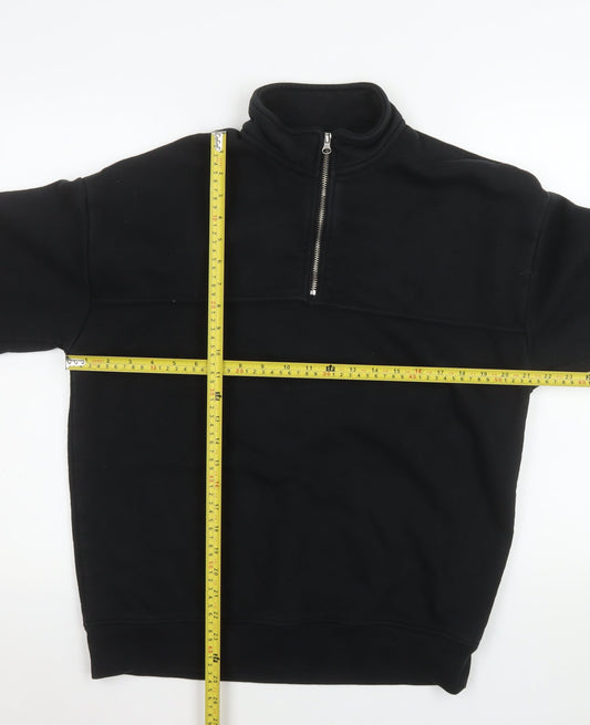 Mens UK Size S FOREVER 21 Black Pullover Sweatshirt