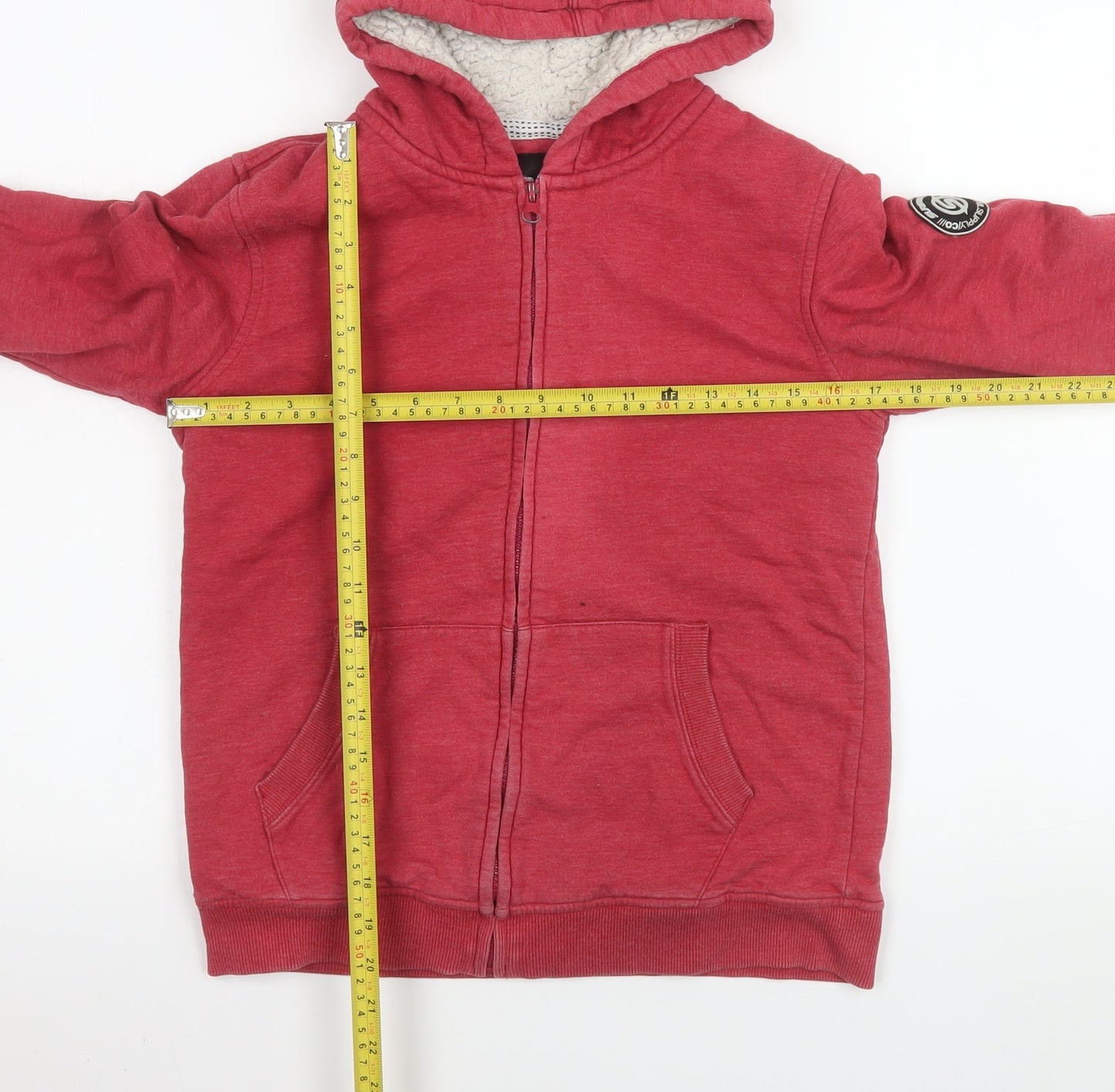 Boys UK Size 164 Surfanic Red Basic Jacket