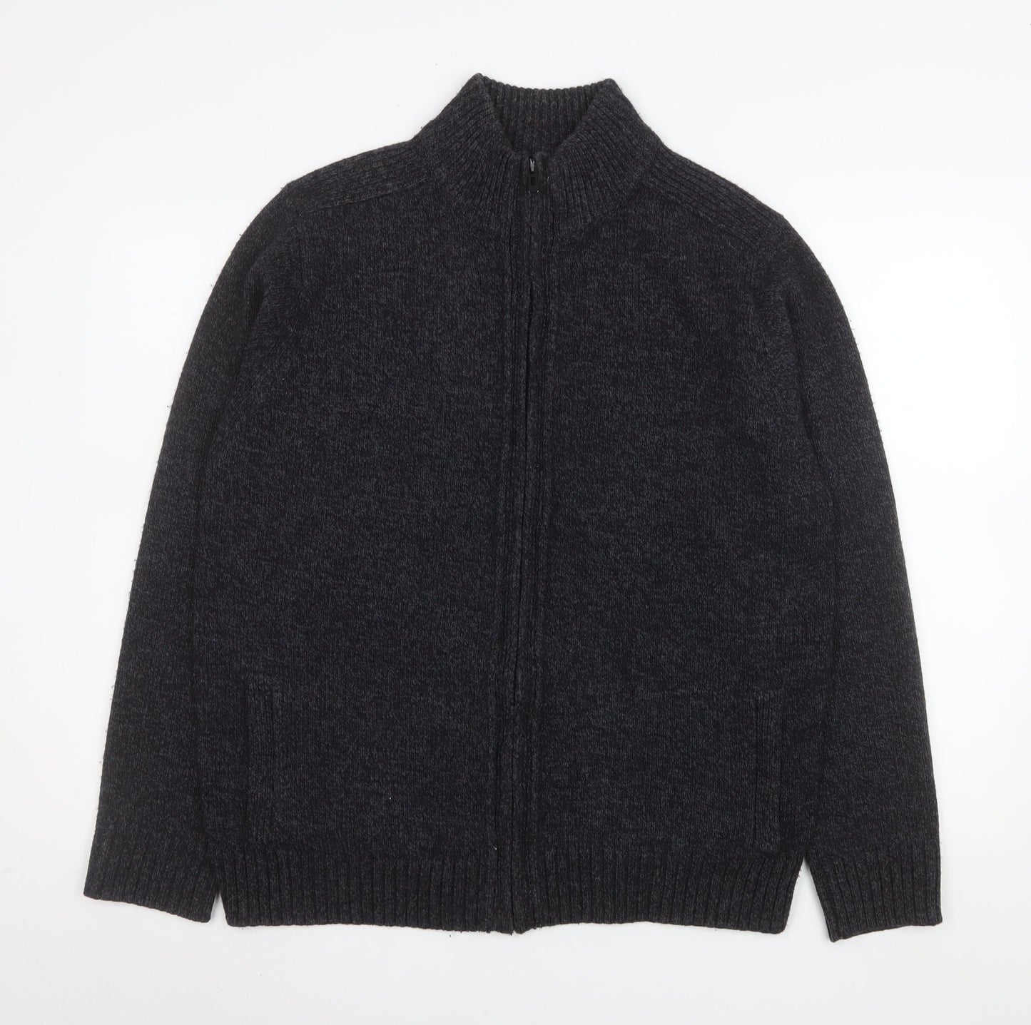 Mens UK Size L Marks and Spencer Black Basic Jacket