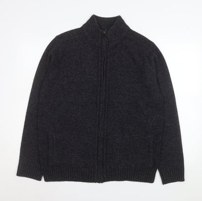 Mens UK Size L Marks and Spencer Black Basic Jacket