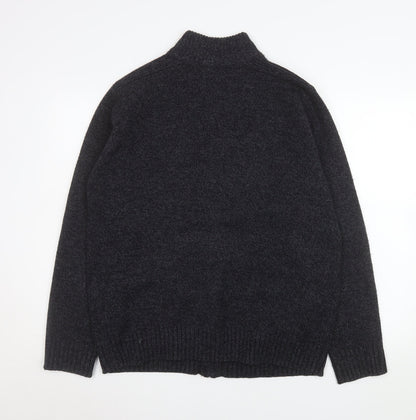 Mens UK Size L Marks and Spencer Black Basic Jacket