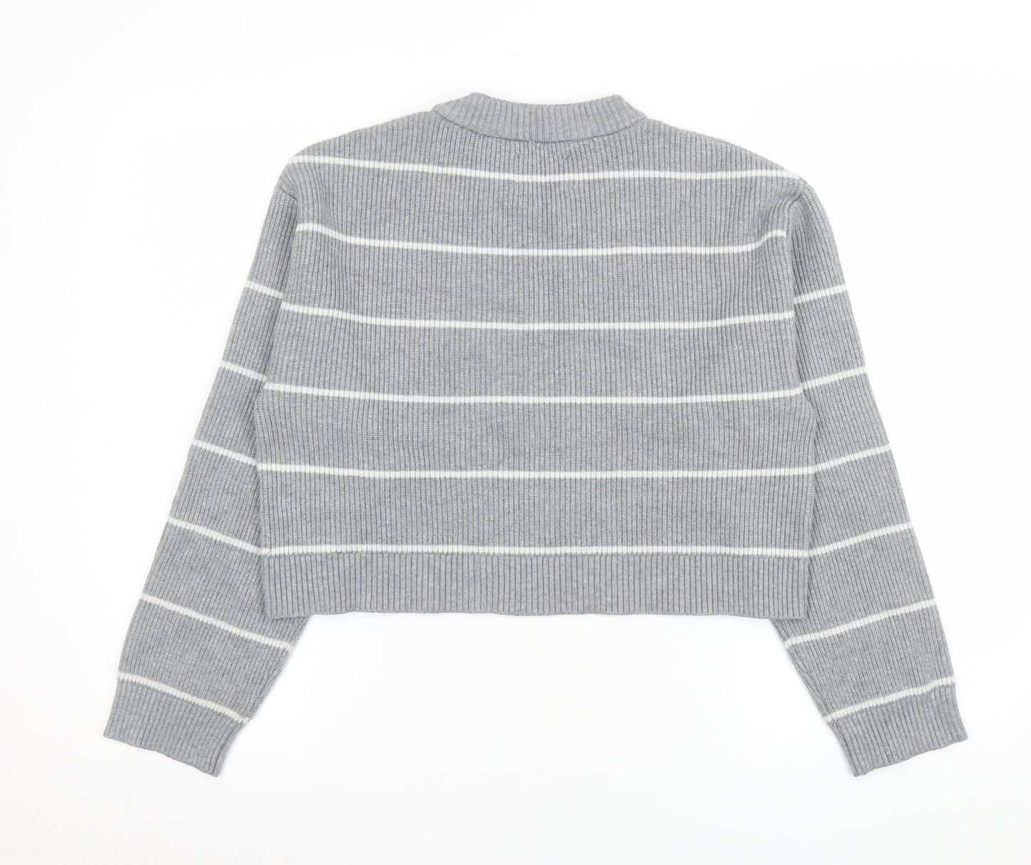 Girls UK Size 11-12 Years Zara Grey Pullover Jumper