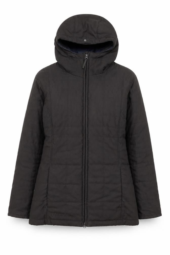 Womens UK Size M Columbia Brown Puffer Jacket