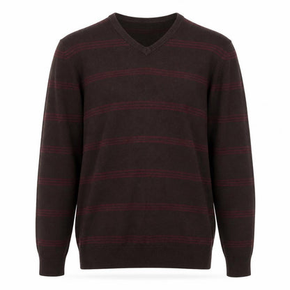 Mens UK Size L Marks and Spencer Brown Pullover Jumper