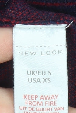 Womens UK Size S New Look Blue Pullover Jumper