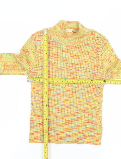 Womens UK Size S Outfitters Multicoloured Pullover Jumper