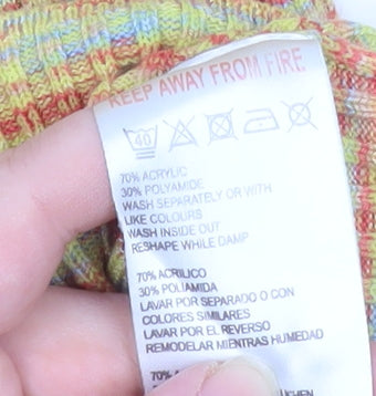 Womens UK Size S Outfitters Multicoloured Pullover Jumper
