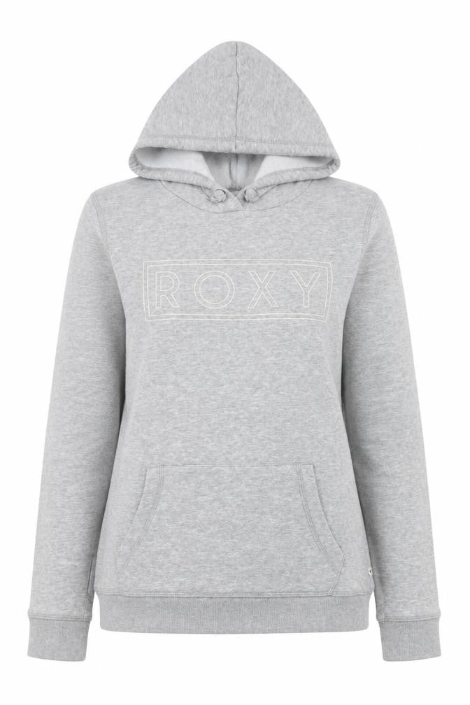 Womens UK Size S ROXY Grey Pullover Hoodie