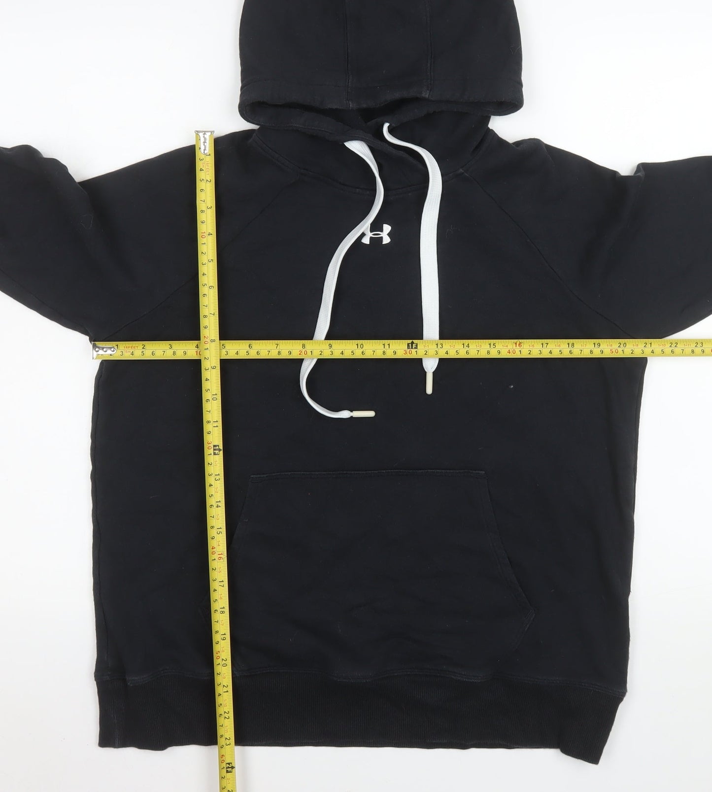 Womens UK Size M Under armour Black Pullover Hoodie