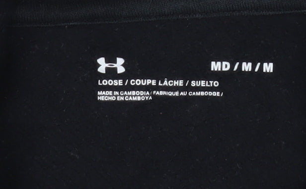 Womens UK Size M Under armour Black Pullover Hoodie