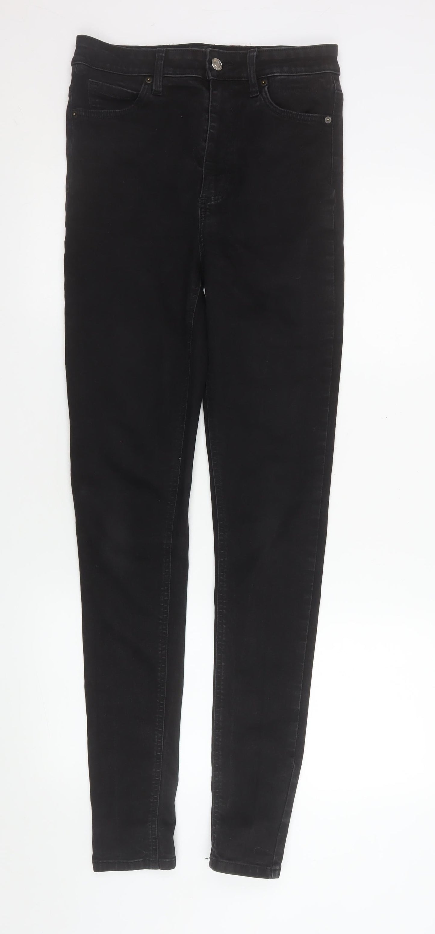 Womens UK Size 30 ASOS Slim Fit Skinny Black Jeans