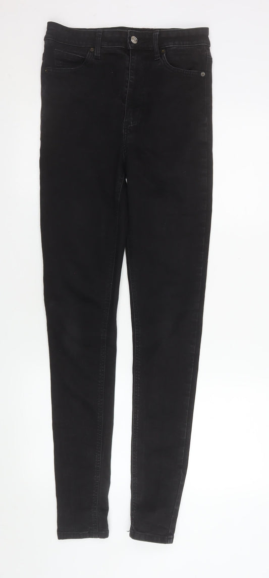 Womens UK Size 30 ASOS Slim Fit Skinny Black Jeans