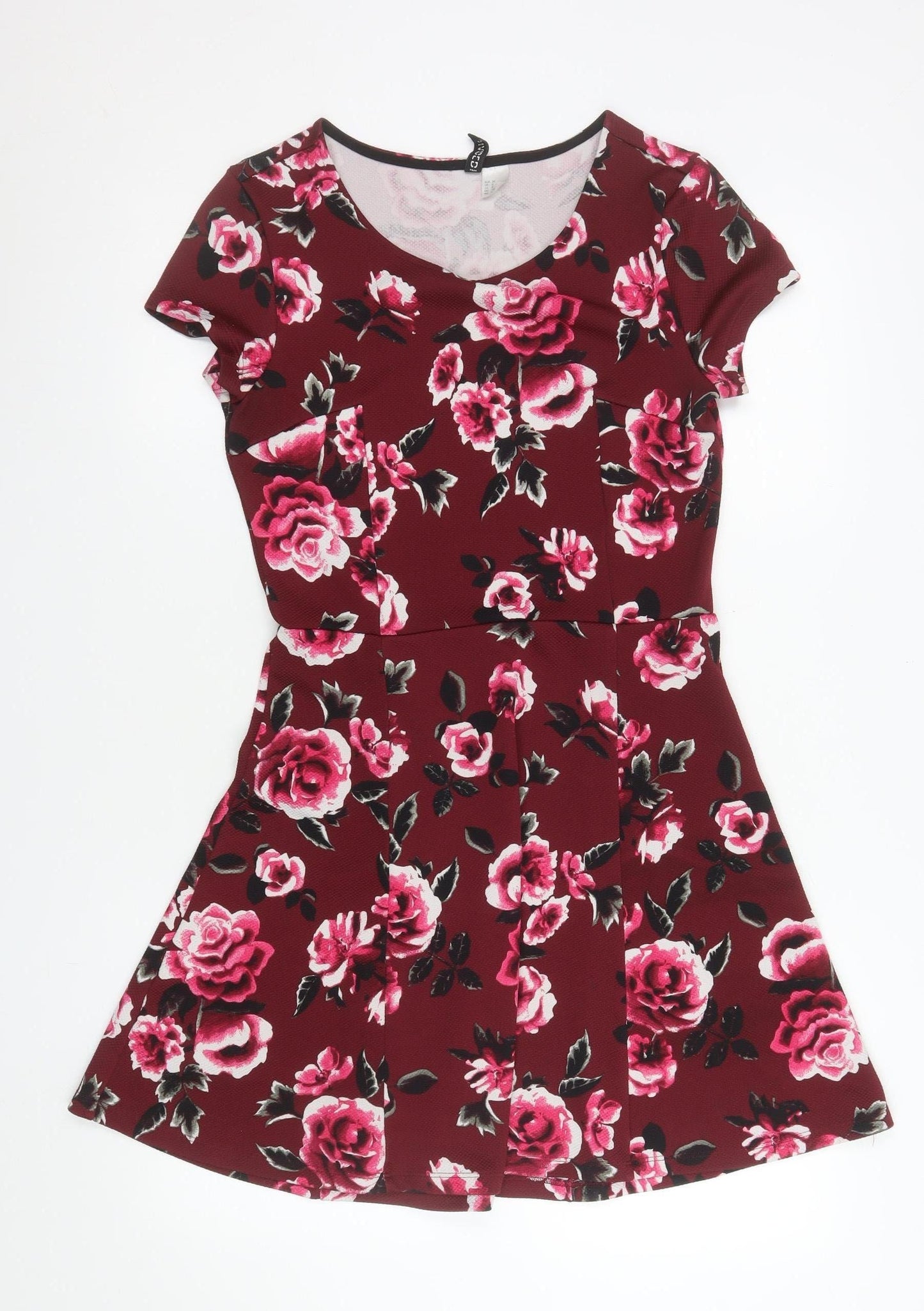 Womens UK Size 12 H&M Fit & Flare Dress