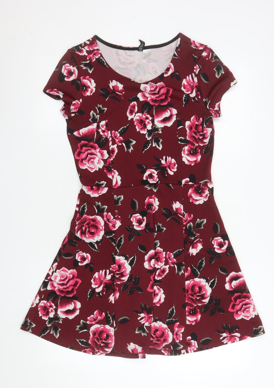 Womens UK Size 12 H&M Fit & Flare Dress