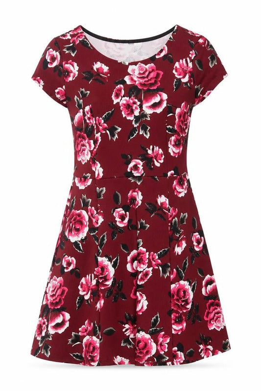 Womens UK Size 12 H&M Fit & Flare Dress