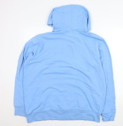 Mens UK Size XL Levi's Blue Pullover Hoodie