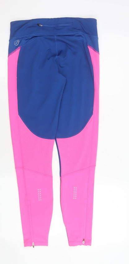 Womens UK Size 14 PUMA Slim Fit Compression Multicoloured Leggings