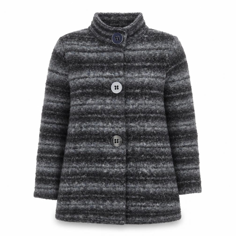 Womens UK Size L CC Grey Overcoat