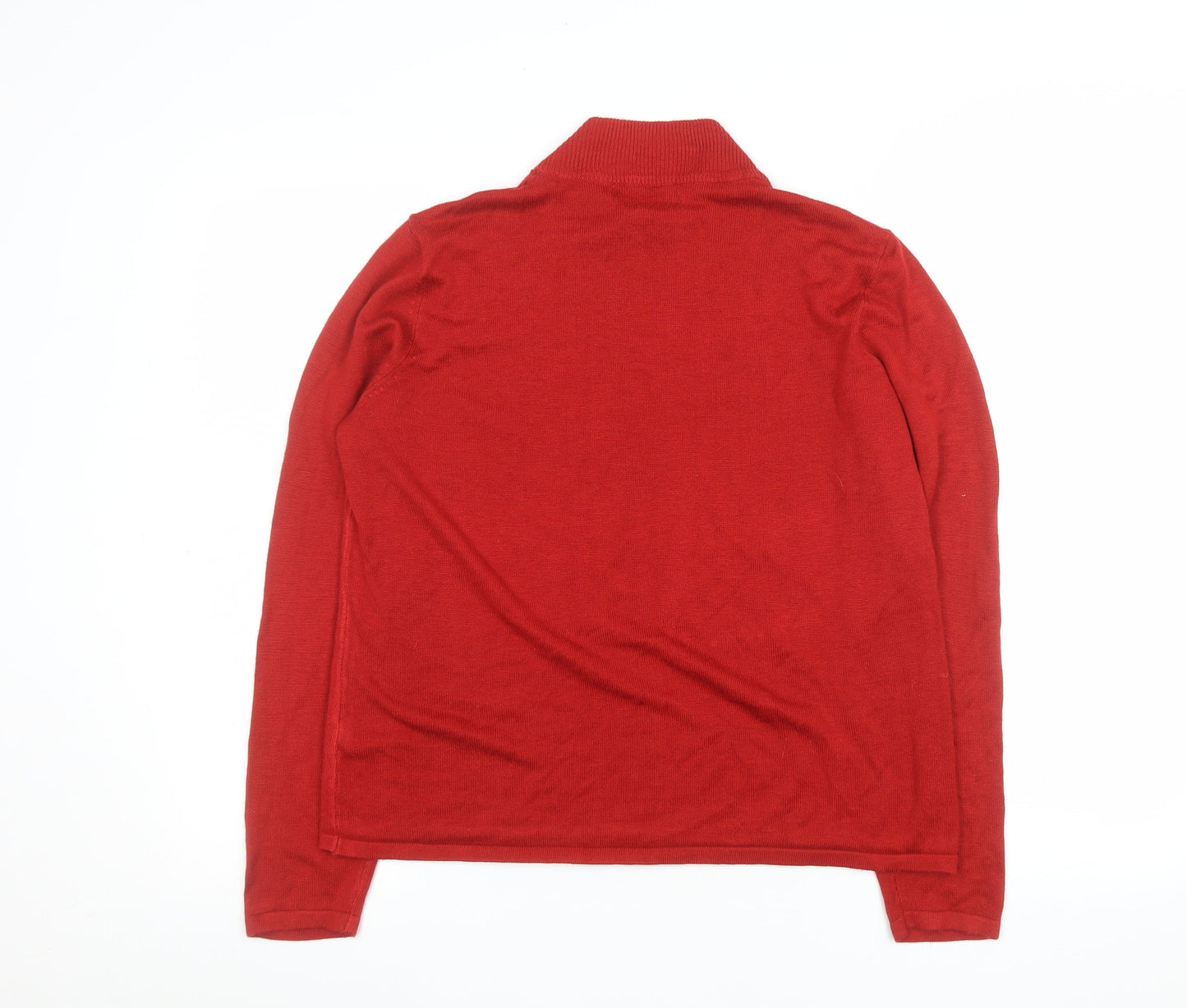 Womens UK Size M Bonmarché Red Pullover Jumper