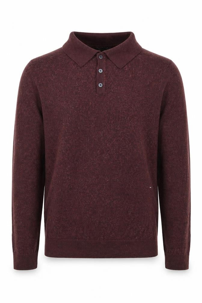 Mens UK Size M Lachlan Brown Henley Jumper