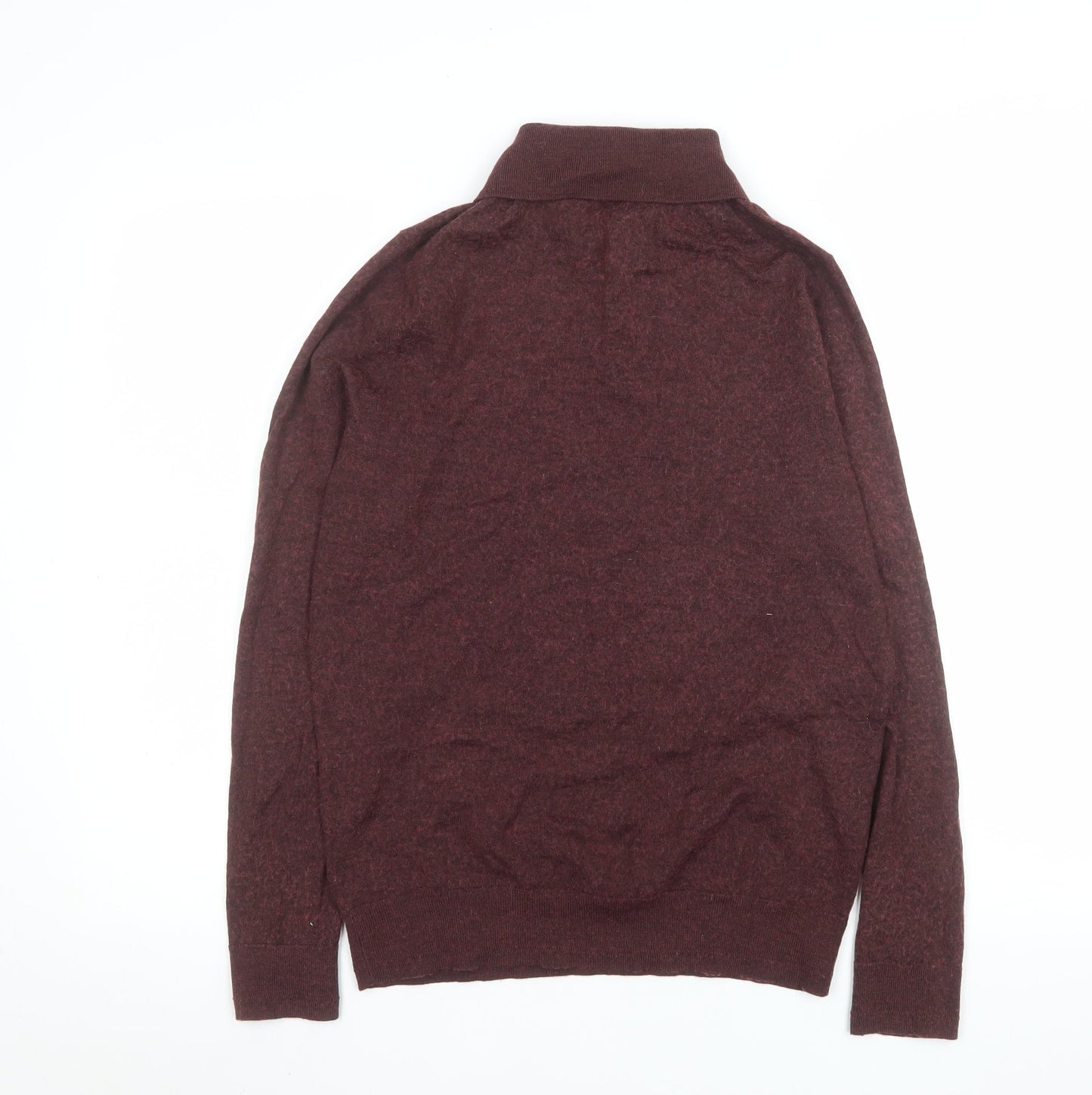 Mens UK Size M Lachlan Brown Henley Jumper